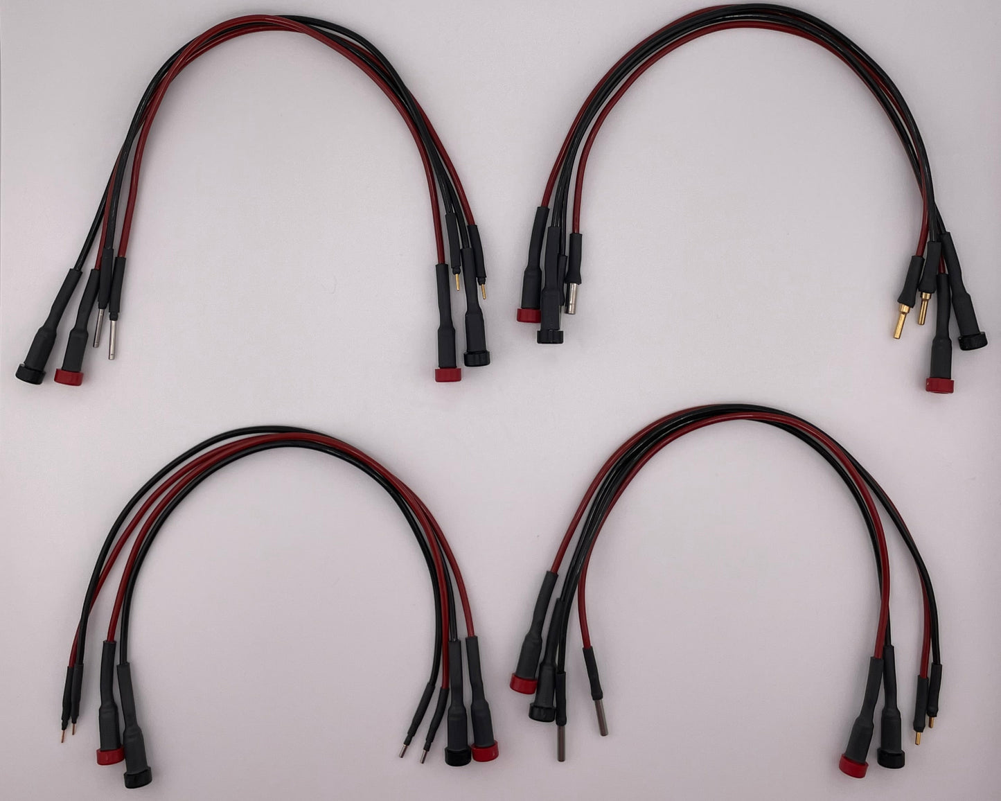 16 Piece Avionics Test Lead Set, Flexible, Rack Length