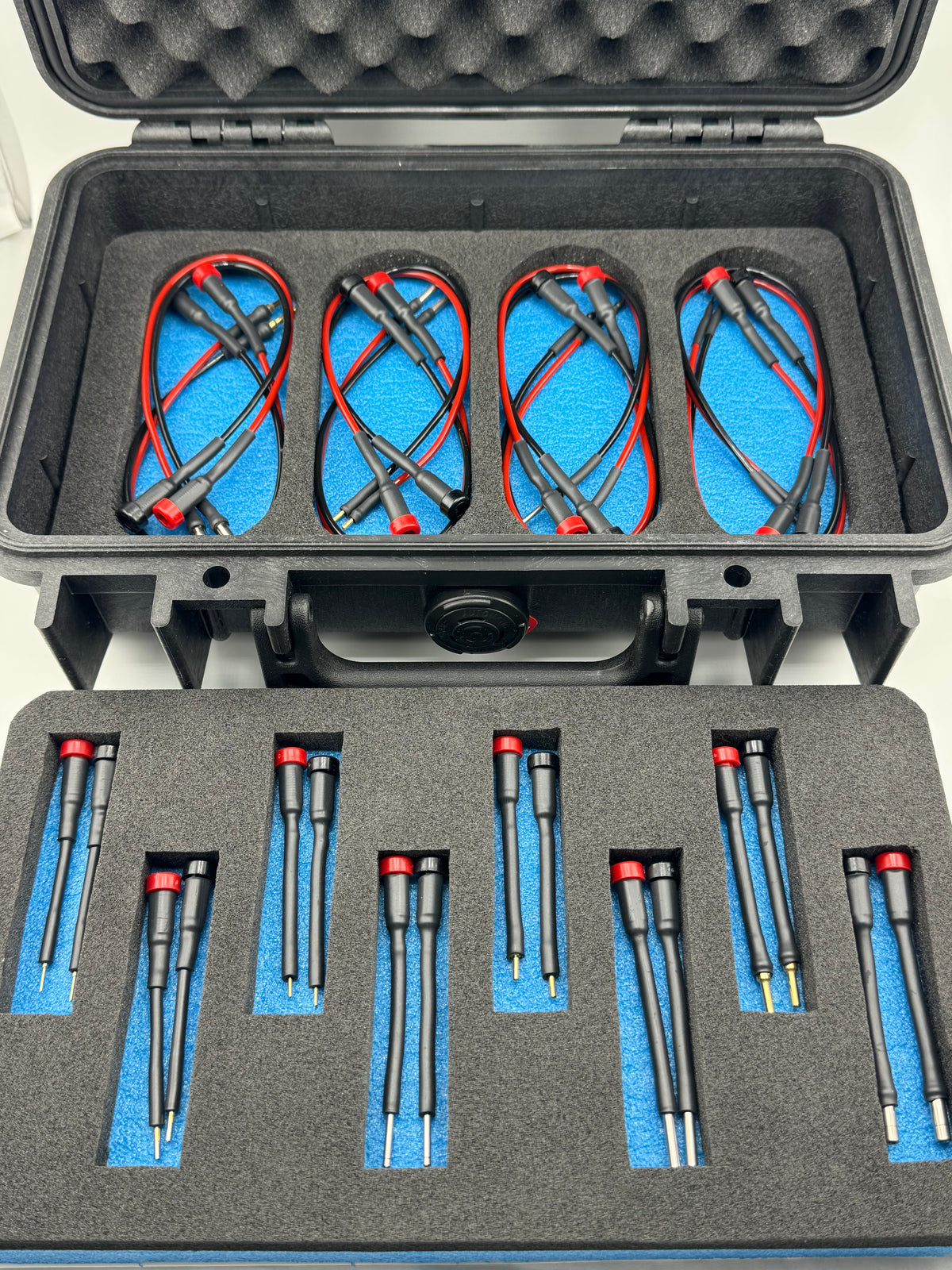 Avionics Rack System 32 Piece Avionics Test Lead Set, Stubby & Rack Length – Krist Aviation