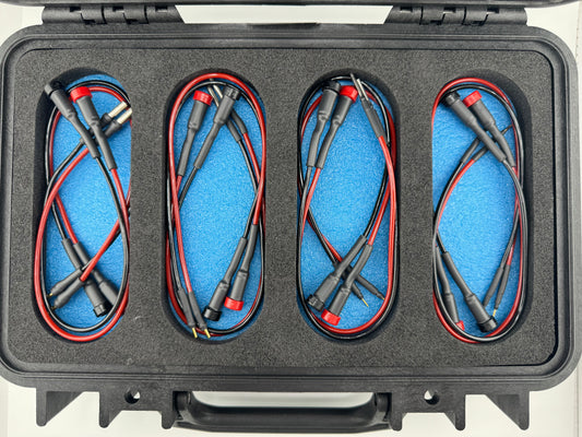 DIY Avionics Test Leads - 16 Piece Kit Variants, 22-12 Gauge