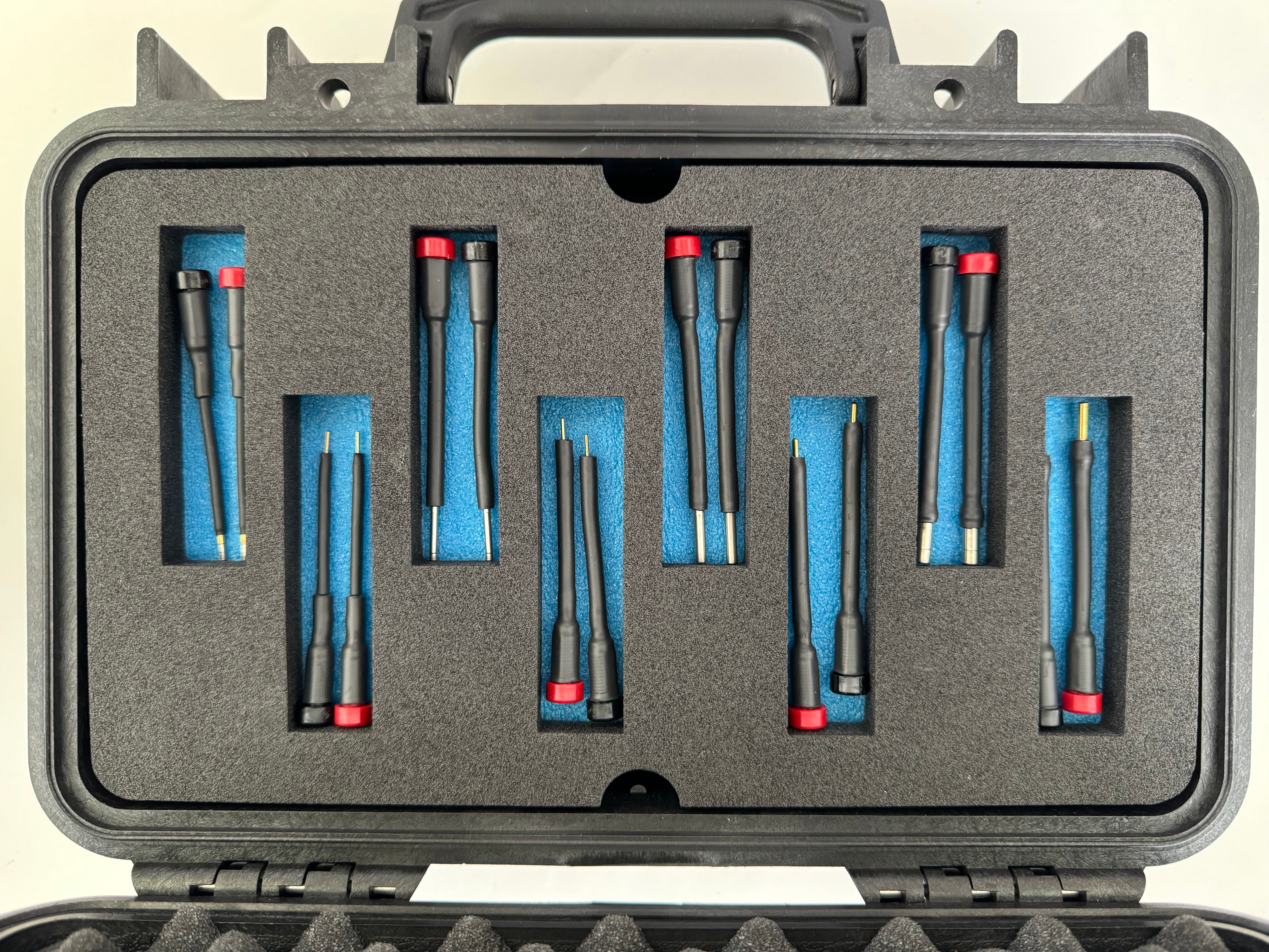 Avionic Rack Screw 32 Piece Avionics Test Lead Set, Stubby & Rack Length – Krist Aviation